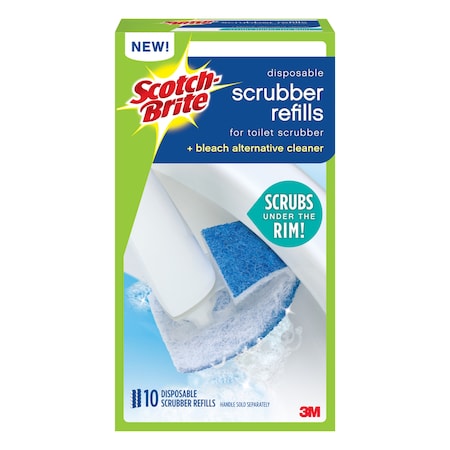 3M Toilet Scrubber Refill, 10 PK 558-RF-4